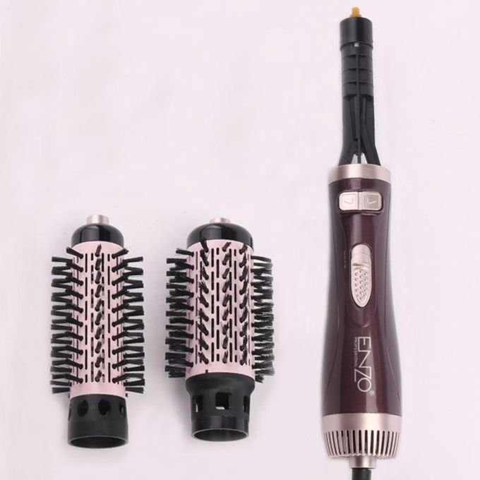 ENZO Professional Brosse Chauffante Lissante Rotative 2EN1 – Brushing Volume & Brillance | STORE 16 – Image 3